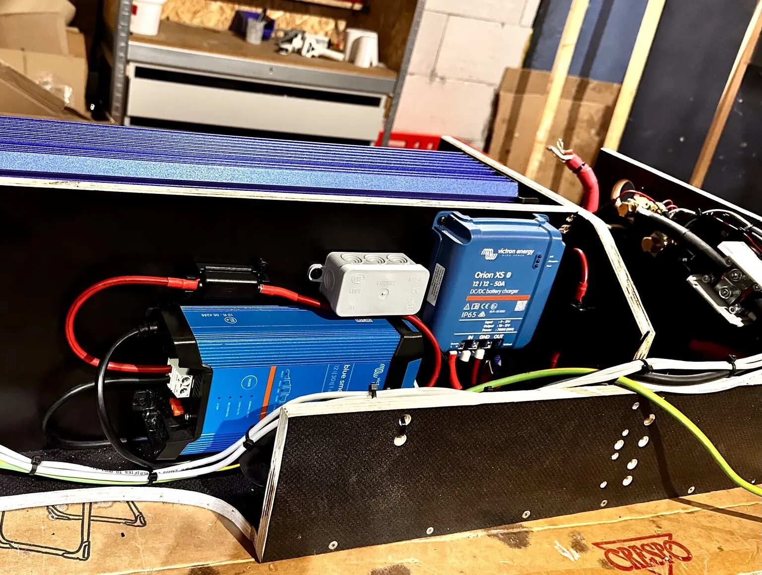 Príprava elektrického systému Victron Energy